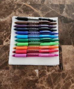 Paper Mate Profile Retractable Ballpoint Pens, Bold (1.4mm), Assorted Colors, 12 Count 31 71rtra7Ow7L