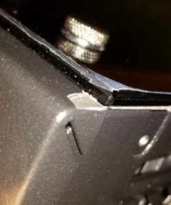 Fractal Design Meshify C - Compact Computer Case - High Performance Airflow/Cooling - 2X Fans Included - PSU Shroud - Modular Interior - Water-Cooling Ready - USB3.0 - Tempered Glass - Blackout Black Dark TG 77 71rtyo4dQoL