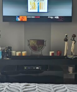 Polk Audio Signa S2 Low Profile TV Sound Bar, Works with 4K & HD TVs, Wireless Subwoofer, Includes HDMI & Optical Cables, Bluetooth Enabled, Black S2 Soundbar + Subwoofer 32 71ruaYLmJYL 2