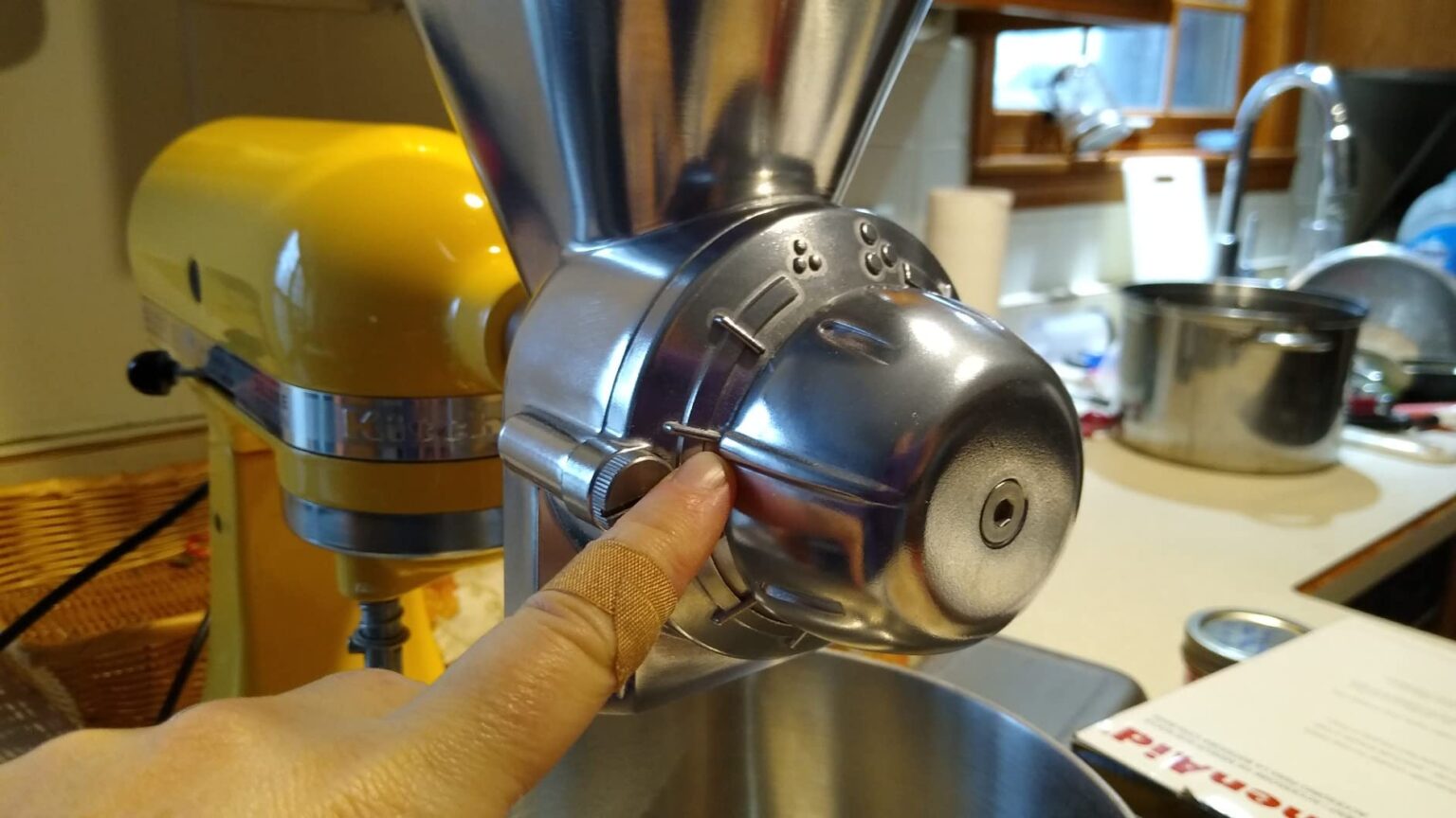 KitchenAid KGM All Metal Grain Mill Attachment Swiftsly