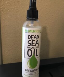 Pure Magnesium Oil Spray - 100% Natural Magnesium Spray - Sourced from The Dead Sea Topical Magnesium 8 Fl Oz (Pack of 1) 38 71rvGL4F57L 1