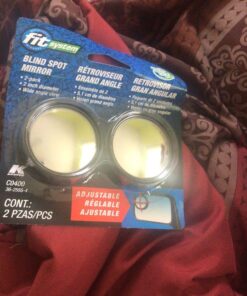 Fit System C0400 Driver Passenger Side Stick-On Adjustable Blind Spot Mirrors – Pack of 2 (Packaging may vary) 27 71rw1Gh0rL