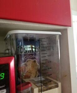 Rubbermaid Commercial Products Large Lid For 12, 18, And 22 Qt. Plastic Space Saving Square Food Storage Container (Fg652300Wht),White White Lid (12 qt.- 22 qt.) 30 71rxE2G3 WL