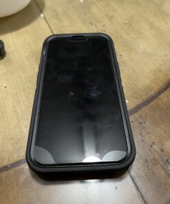 OtterBox iPhone 13 Pro Max & iPhone 12 Pro Max Defender Series Case - BLACK, Rugged & Durable, with Port Protection, Includes Holster Clip Kickstand 37 71rxc1fOOL