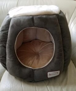 Armarkat Cat Bed, Laurel Green and Beige 40 71rxdskpfYL