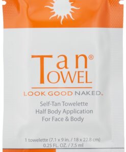 Tan Towel Self Tan Towelette Wipe Medium Deep Classic 10 Count 10 Count (Pack of 1) 16 71rykAaAWNL