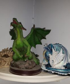 StealStreet SS-G-71533 Light Blue Dragon Mom with White Baby Statue Figurine, 7" 37 71ryttlRd6L