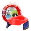 Kalencom Potette Plus 2-in-1 Travel Potty and Trainer Seat - Dual-Purpose Potty Training Toilet Seat - Portable Potty for Toddler Travel - With Durable, Lock-In Legs and Splash Guard - Red