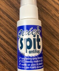 Jaws Quick Spit Anti-Fog Spray for Swim Goggles, Eye Glasses, Snorkel Mask, Scuba Divers, and Safety Eyewear, Made in The USA 1 Ounce (Pack of 1) 23 71rzTVrR3WL