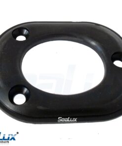 SeaLux Marine 30 Degree Flush Mount Stainless Steel Fishing Rod Holder with Cap and Liner 15 71rznxtciaL