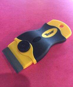 Titan 12031 4-Inch Mini Razor Scraper | Includes 1 Extra Heavy-Duty Razor Blade 35 71s eqJPtL