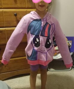 My Little Pony Girls' Big Twilight Sparkle Purple/Muti 7 20 71s02Mf3bdL