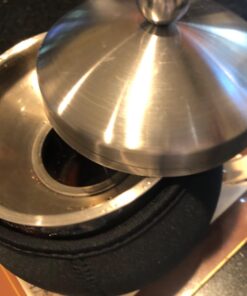 Teapot with Infuser for Loose Tea - 40oz, 3-4 Cup Tea Infuser, Clear Glass Tea Kettle Pot with Strainer & Warmer - Loose Leaf, Iced Tea Maker & Brewer Standard 41 71s1BhEUYnL