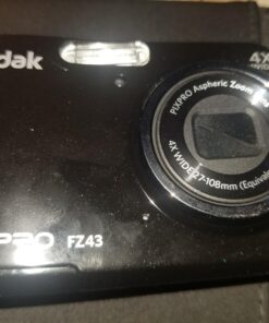 Kodak PIXPRO Friendly Zoom FZ43-BK 16MP Digital Camera with 4X Optical Zoom and 2.7" LCD Screen (Black) Black 47 71s1sREs5tL