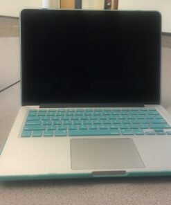 RUBAN for Old MacBook Pro Retina 13 inch (A1502 & A1425 Models) 2015 2014 2013 2012 Release,Plastic Hard Shell Case & Keyboard Cover, Turquoise 62 71s2DX6fVAL