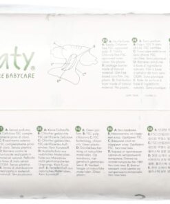 Naty by Nature Babycare Eco-Friendly Premium Disposable Diapers for Sensitive Skin, Size 3, 4 packs of 31 (124 Count) (Chemical, chlorine, perfume free) 11 71s2VOeibL