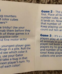 Learning Resources Take 10! Color Bug Catchers, Fine Motor Skills, for 2-4 Players, Ages 3+ Bugs 24 71s2ZCfrJoL