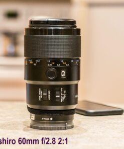 Oshiro 60mm f/2.8 2:1 LD UNC Manual Ultra-Macro Lens Compatible with Sony E-Mount a9, a7r, a7s, a7, a6600, a6500, a6400, a6300, a6000, a5100, a5000, a3500, a3000 Mirrorless Cameras (EOS-E) 73 71s2oYicwBL