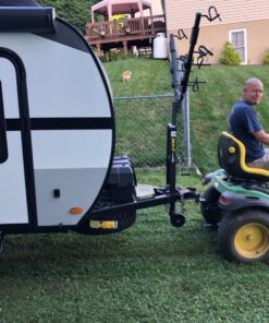 Great Day Lawn-Pro Hi-Hitch - Lawnmower Towing Hitch - Aluminum Construction - Black Powder-Coated Finish, LNPHH650 67 71s3TUP Q8L