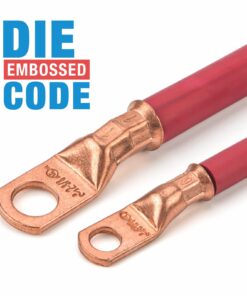 iCrimp Battery Cable Lug Crimping Tool for 8, 6, 4, 2, 1, 1/0 AWG Heavy Duty Wire Copper Lugs, Battery Terminal, with Wire Shear Cutter HX-50BI 34 71s41Ubj0QL