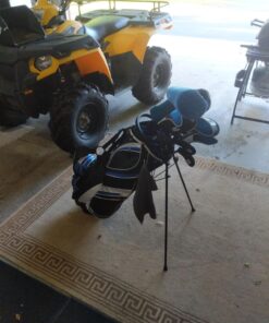 Mens Complete Golf Set Custom Made Clubs for Tall Men 6 feet to 6 feet 6 inches Tall Driver, Fairway Woods, Hybrid, Irons, Putter Taylor Fit Regular Flex Shafts 19 71s471wmINL