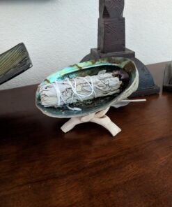 Smudge Kit - White Sage, Palo Santo, Abalone Shell, Smudging Feather for Healing, Purifying, Meditating & Incense (Essentials Plus) 37 71s4BZ7ykRL