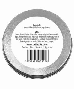 Teliaoils Leather Conditioner - Natural Clear Leather Repair Care Balm for any kind- Waterproofing Leather Salve Restorer, Softener & Protector - for Upholstery, Furniture, Shoes, Sofa & More 32 71s4ixgAETL