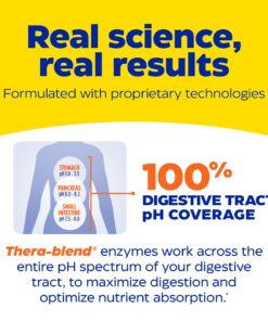 Enzymedica Lypo Gold, Digestive Enzymes for Fat Digestion, Offers Fast Acting Gas & Bloating Relief, 60 Count 60 Count (Pack of 1) Standard Packaging 20 71s50wrDgKL