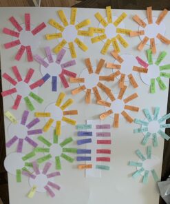 Post-it Page Markers, Assorted Bright Colors, 1/2 in x 2 in, 50 Markers/Pad, 10 Pads/Pack (670-10AB) 500 Sheets 44 71s5Od7qjUL