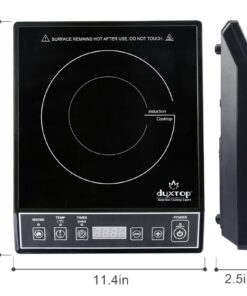 Duxtop 1800W Portable Induction Cooktop Countertop Burner, Black 9100MC/BT-M20B 32 71s7 PAeffL