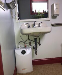 Thermoflow Electric Mini Tank Water Heater, 2.5 Gallon 120V Corded Under Sink Small Hot Water Heater for Point of Use Instant Hot Water 2.5 Gallons 19 71s8p5dpmpL