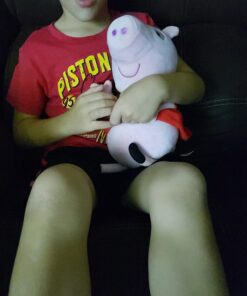 Peppa Pig Hug N' Oink Plush Stuffed Animal Toy, Large 12" - Press Peppa's Belly to Hear Her Talk, Giggle & Oink - Ages 18+ Months 22 71s9DXR76sL