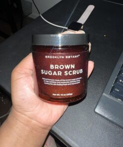 Brooklyn Botany Brown Sugar Body Scrub - Moisturizing and Exfoliating Body, Face, Hand, Foot Scrub - Fights Acne, Fine Lines & Wrinkles, Great Gifts For Women & Men - 10 oz 10 Ounce (Pack of 1) 31 71s9l ENbjL 3
