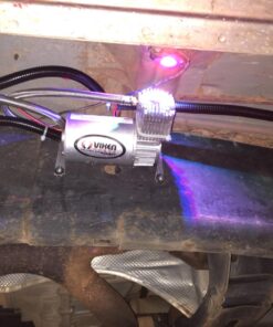 Vixen Horns Train Horn Kit for Trucks/Car/Semi. Complete Onboard System- 150psi Air Compressor, 1.5 Gallon Tank, 4 Trumpets. Super Loud dB. Fits Vehicles like Pickup/Jeep/RV/SUV 12v VXO8715/4114 25 71s9xf35z2L