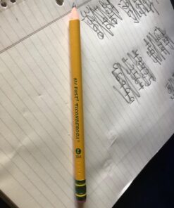 Ticonderoga My First Wood-Cased Pencils, Pre-Sharpened, 2 HB, Yellow, 12 Count Writing Instrument 12 Pack 30 71sAjhGxL