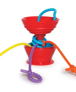 Grapple, Suction Cup Toys Holder for High Chair , Stroller and Teething Toys for Babies 6-12 Months. One of Your Baby Must Haves! Red 30 71sAjiTl1CL