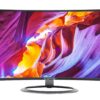 Sceptre C248W-1920R 24" Curved 75Hz Gaming LED Monitor Full HD 1080P HDMI DisplayPort VGA Speakers Ultra Thin Metal Black Single 15 71sAqBnQdcL