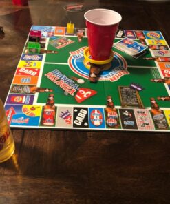 DRINK-A-PALOOZA Board Game: Fun Drinking Games for Couples Game Night | The Drinking Board Game for Parties That Combines Beer Pong + Flip Cup + Kings Cup Card Game and All The Best Drinking Games 41 71sB3am8cgL