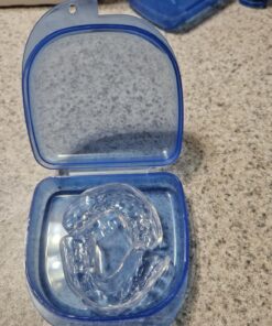 Teeth Whitening Trays 4 Pcs with 2 Travel Storage Cases BPA Free Moldable Trimmable Thin Mouth Trays Dental Tooth Whitener Bleaching Trays 25 71sBDUIGzL