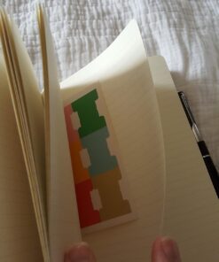 Lemome Thick Notebook - Eco-Friendly Natural Cork Hardcover Writing Notebook with Pen Loop & Premium Thick Paper + Page Dividers Gifts, A5 (5x8) Bound Notebook 40 71sBQjLt L