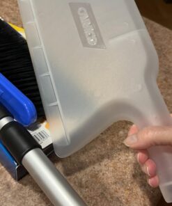 Camco Broom and Dustpan for RVs, Adjustable from 24 to 52 Inches (43623-A) Broom with Dust Pan 27 71sBonjKFL