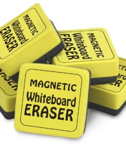 The Pencil Grip, TPG355, Magnetic Whiteboard Eraser, 12 / Pack, Yellow 4 71sCD9A3Z6L