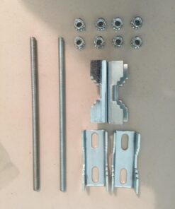 Ambient Weather EZ-HD-PTP Heavy Duty Mast to Mast Mounting Kit 32 71sCDr38mwL