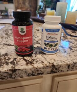 DIM Supplement 200 mg | Estrogen Hormone Balance for Women & Men | Hormonal Acne Supplements, Menopause Support, Antioxidant Support | Clean Label Project Certified, Vegan, Soy Free | 60 Ct. DIM 200mg 64 71sDfKVHeoL 1