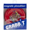 Grabbit Magnetic Sewing Pincushion with 50 Plastic Head Pins, Red 1 Count (Pack of 1) 21 71sDnOb1QJL