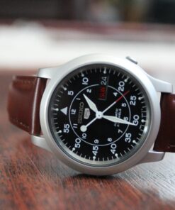 SEIKO Men's SNK809 5 Automatic Stainless Steel Watch with Black Canvas Strap 56 71sGYZWlt9L