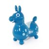 GYMNIC - Rody Bounce Horse, Hopping Ride on Horse for Toddler, Inflatable Horse, Bouncy Animals for Toddlers and Children, Outdoor Toys, Teal