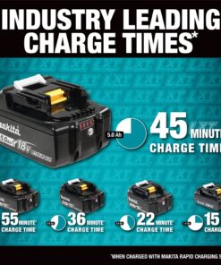 Makita BL1830-2 18V LXT® Lithium-Ion 3.0Ah Battery, 2/pk 19 71sHkoHockL