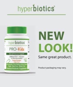 Hyperbiotics Pro Kids Probiotics | Vegan Daily Digestive Probiotic for Kids | Tiny Pearl Tablets | Easy to Swallow for Children | Gluten, Dairy & Sugar Free | Ages 3 & Up | Orange Flavor | 60 Count 27 71sJjF2AWRL