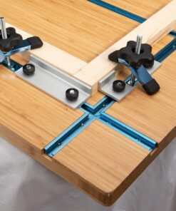 POWERTEC 71209 3" T-Track Intersection Kit with Predrilled Mounting Holes & Wood Screws, for Universal T Track, Aluminum T Track Accessories for Woodworking Jigs and Fixtures 21 71sKkIV2qOL